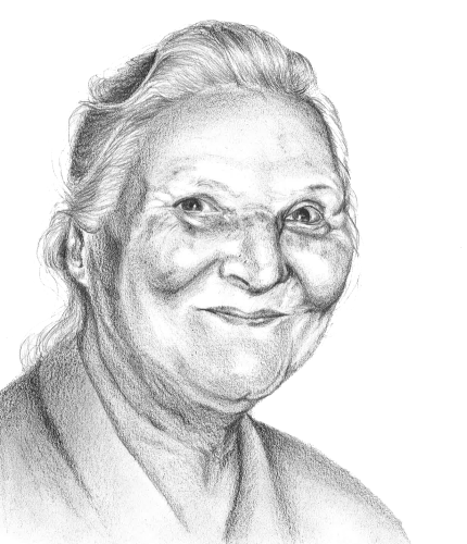 Portrait Suzanne detouree Portrait Suzanne detouree